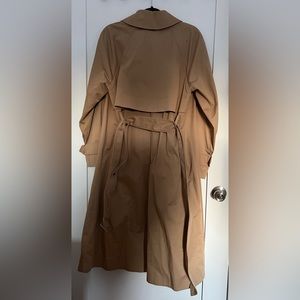 COS Regular Fit Twill Beige Trench Coat